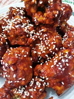 Foto resep Korean Fried Chicken (Yangnyeom-tongdak)