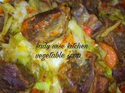 A picture of maggi vegetable soup