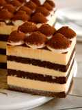 Tiramisu, and Cocoa Sponge with plenty of Coffee Syrup