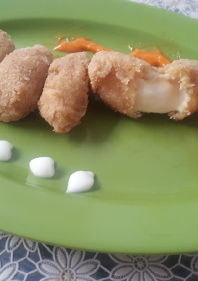 Foto resep Stik keju mozarella #homemade #cemilan #sederhana