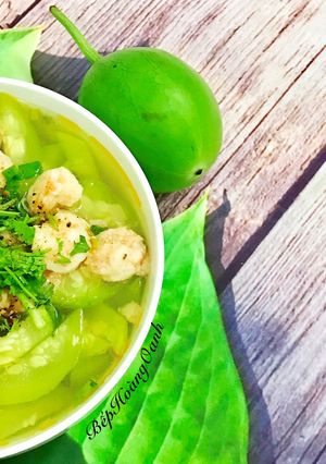 Hình của món Canh Dưa Hường.
