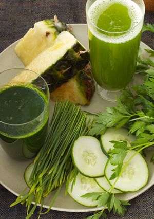 Una foto de Licuado súper Verde