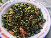 Gambar tumis daun singkong