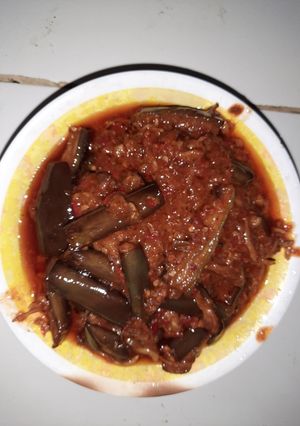 Foto resep Terong balado teri