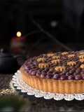 Crostata al Burro di Arachidi con Curd di Uva Fragola 🍇
