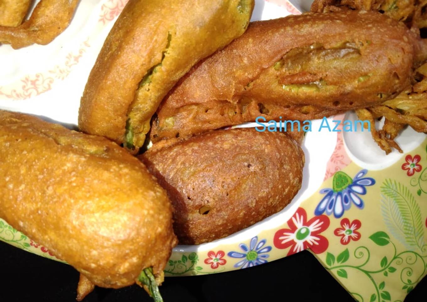 Mirch pakora😋<br />مرچ پکوڑہ 😋