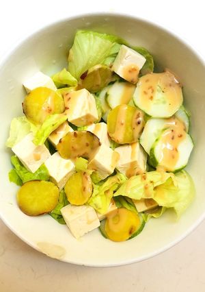 Hình của món Salad giảm cân cực ngon.