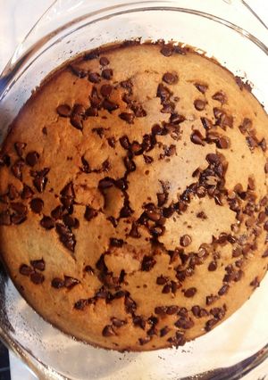 Una foto de Torta de banano sin azúcar