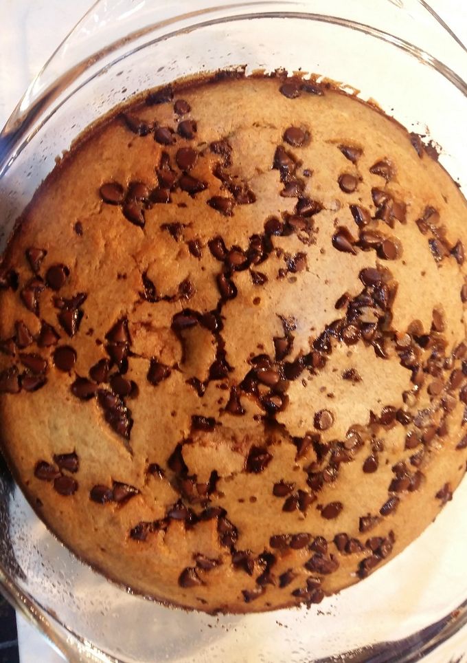 Una foto de Torta de banano sin azúcar