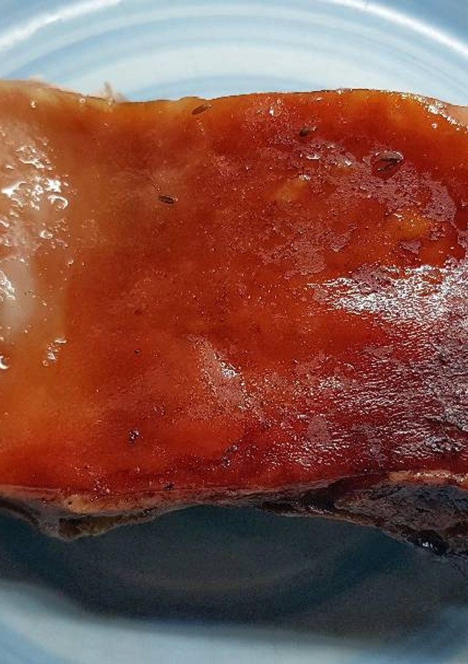 Una foto de Cochinillo asado al horno