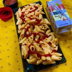 A picture of Maggi Masala Pasta.