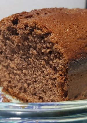 Una foto de Budín de chocolate