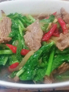 Foto resep Tumis Baby Kailan Daging Sapi
