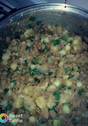 Una foto de Relleno de carne para empanada