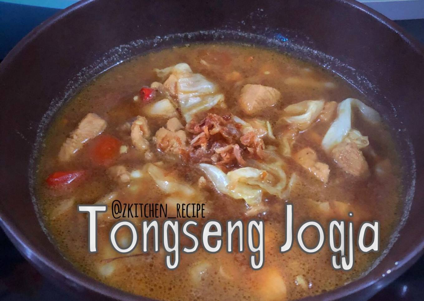 Tongseng ayam khas Jogja