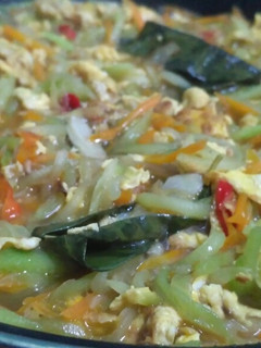 Foto resep Cah Pedas Labu Siam Wortel Telur