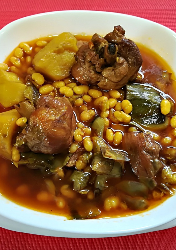 Una foto de Estofado de pollo