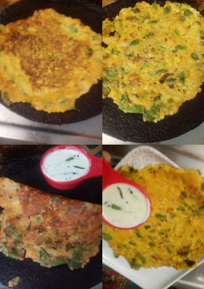 முருங்கைக்கீரை அடை தோசை செய்முறை முக்கிய புகைப்படம்
