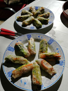 Una foto de Rollitos tailandeses a mi manera