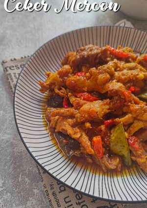 Foto resep Ceker Mercon