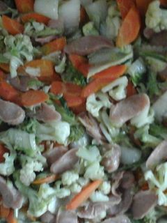 Foto resep Capcay Sosis