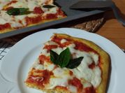 Una foto di pizza con lievito di birra