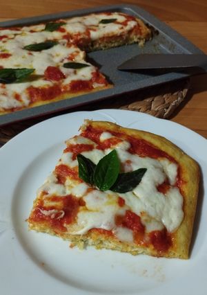 Foto di Pizza in teglia con semola rimacinata 🌷