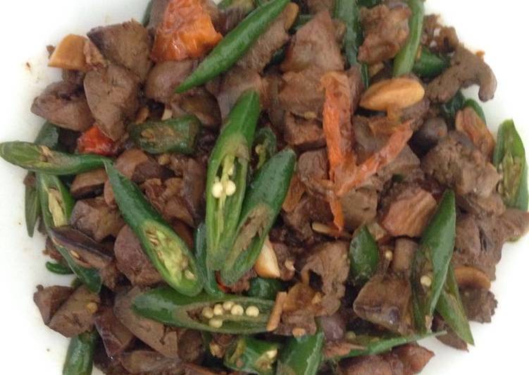 Resep Rempela Ati Lombok Ijo Anti Gagal