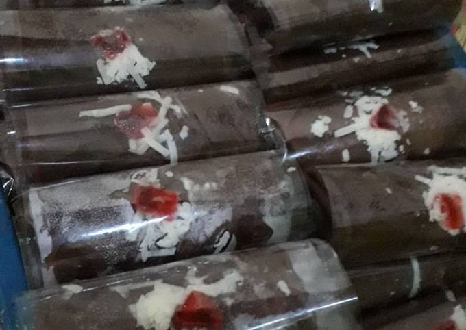 Dadar gulung coklat