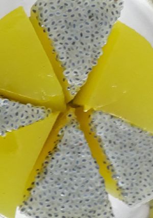 A picture of Yellow sarbath agaragar.