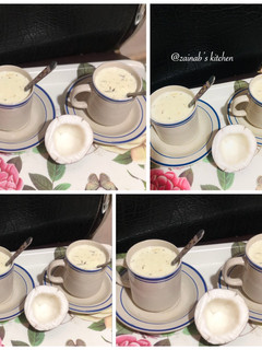 A picture of Coconut pudding🥥.