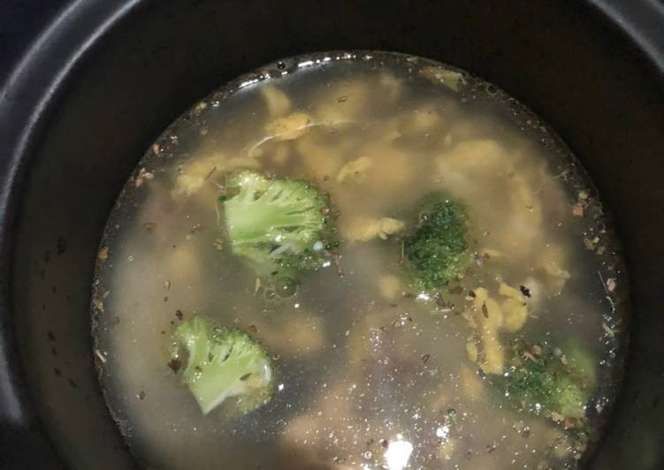 Mpasi 6 + - Nasi Hati Ayam Telur Untuk anak alergi