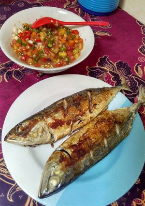 Foto resep Ikan Kembung Bakar Sambal Dabu-dabu