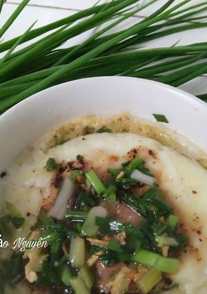 Hình của món Mắm Chưng Trứng Gà.