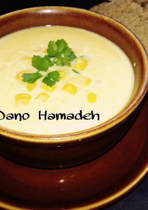 A picture of Sweet Corn Soup.