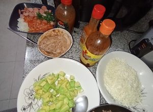Una foto de Papas francesas mexicanas