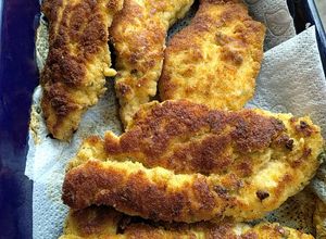 Una foto de Mi receta de pollito apanado 🍗👩‍🍳