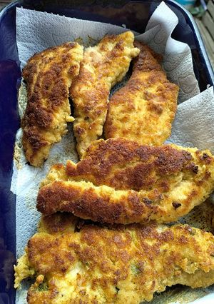 Una foto de Mi receta de pollito apanado 🍗👩🍳