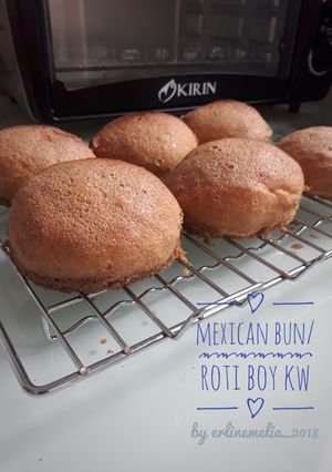 Foto resep Mexican bun/roti boy kw/roti O kw