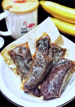 Foto resep Pisang Coklat (Piscok) Lumer Sederhana 🍫🍌