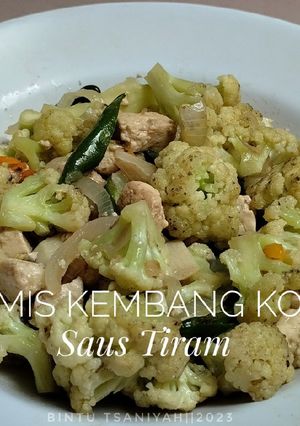 Foto resep Tumis Kembang Kol Saus Tiram