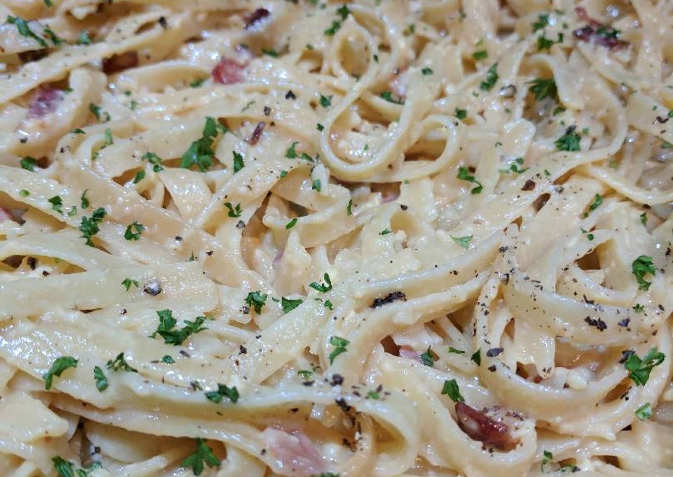 Carbonara Fettuccine