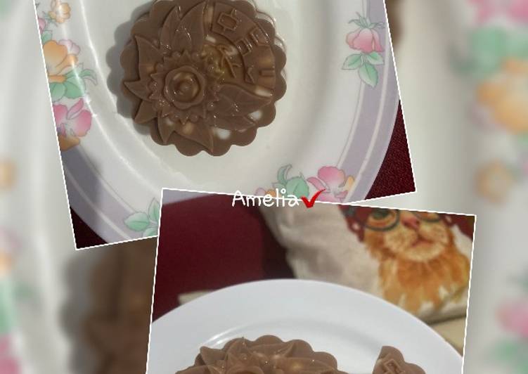 Resep Puding Mooncake Coklat Jeruk yang Enak Banget