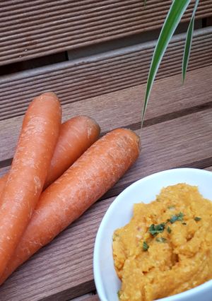Une photo de Houmous de carottes au cumin