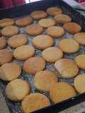 Galletas de miel, jengibre y naranja