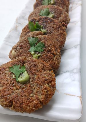 A picture of Protein Packed Horsegram Kebabs.