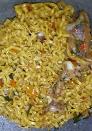 Foto resep Mie tulang ayam