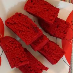 A picture of Red velvet cake for my Ma.