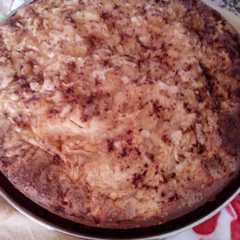 A picture of Torta de manzana. 🍎.