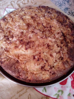 Una foto de Torta de manzana. 🍎